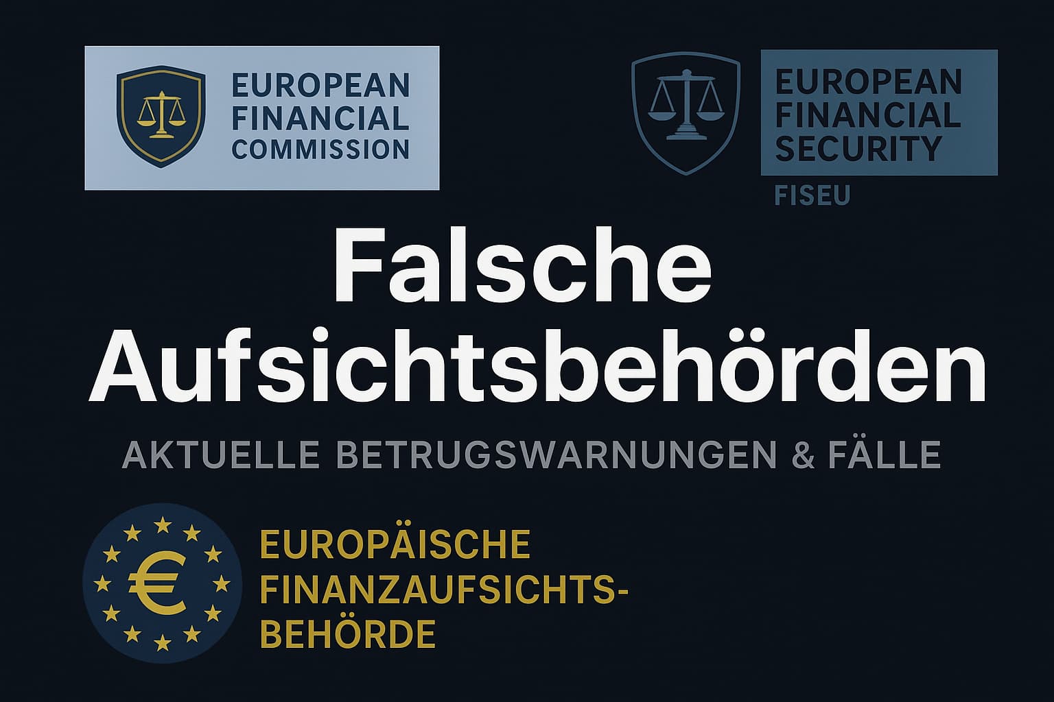 Falsche Aufsichtsbehörden